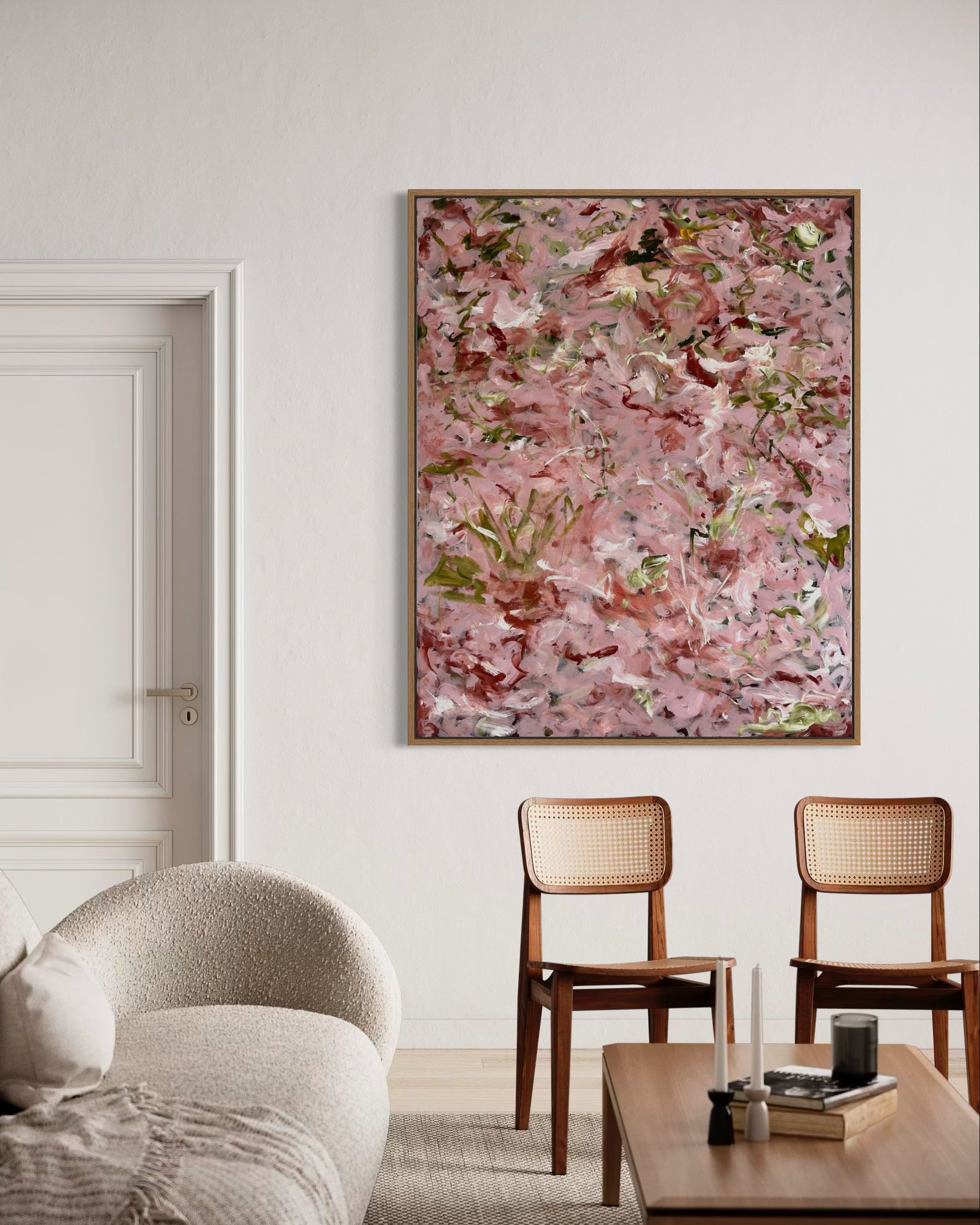 MAUVE THE YELLOW UNFRAMED